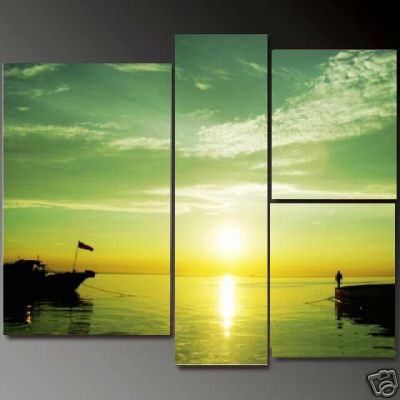 Dafen Oil Painting on canvas seascape painting -set651